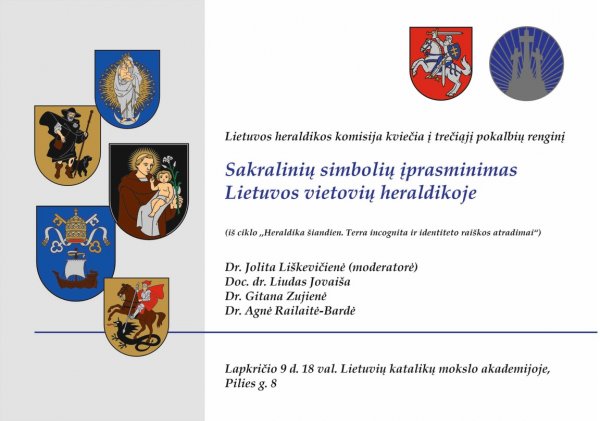 Sakralinių simbolių įprasminimas Lietuvos vietovių heraldikoje