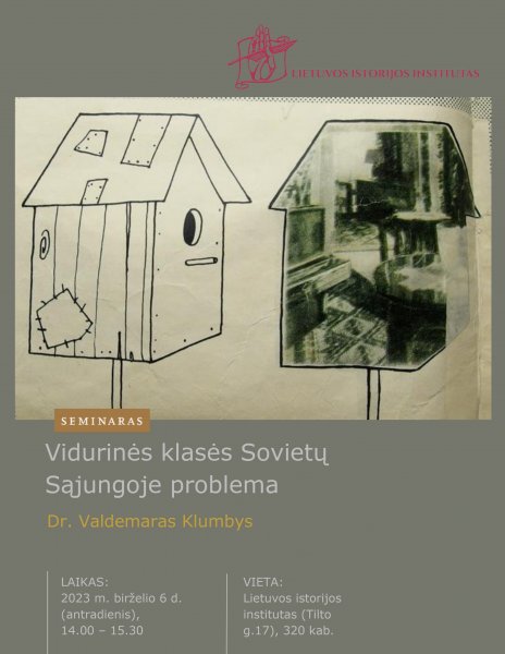 Kviečiame į seminarą „Vidurinės klasės Sovietų Sąjungoje problema“