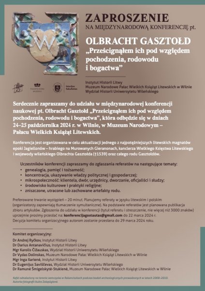 Call for Papers „Prześcignąłem ich pod względem pochodzenia, rodowodu i bogactwa”