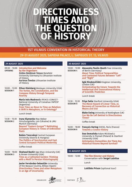The 1st Vilnius Convention in Historical Theory