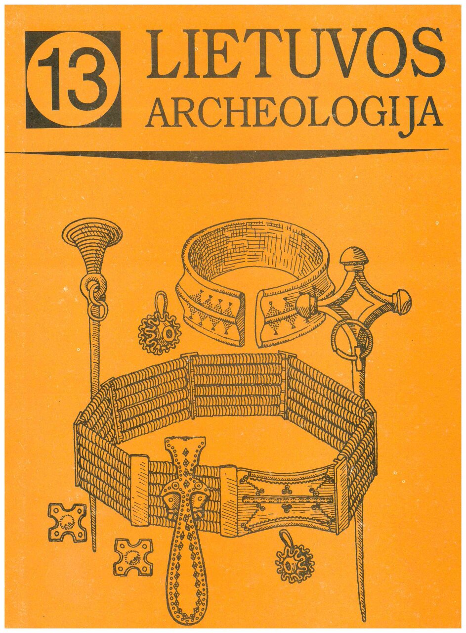 Lietuvos archeologija, T. 13