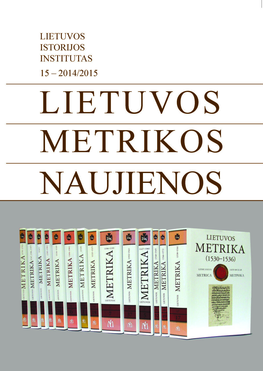 Lietuvos Metrikos naujienos