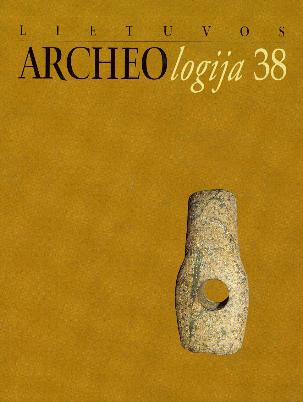 Lietuvos archeologija, T. 38