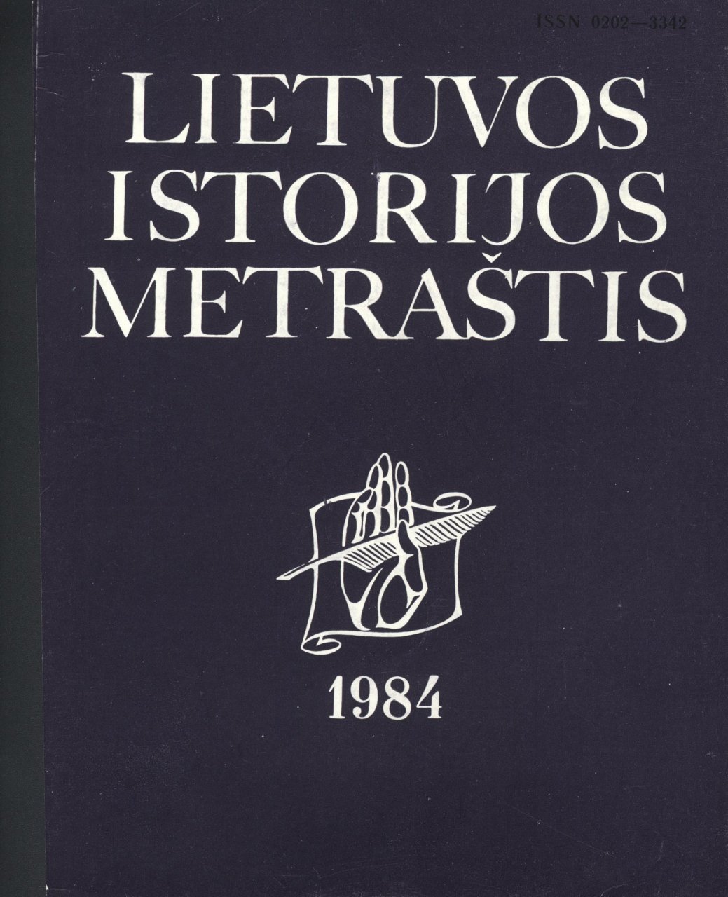 Lietuvos istorijos metraštis 1984 metai