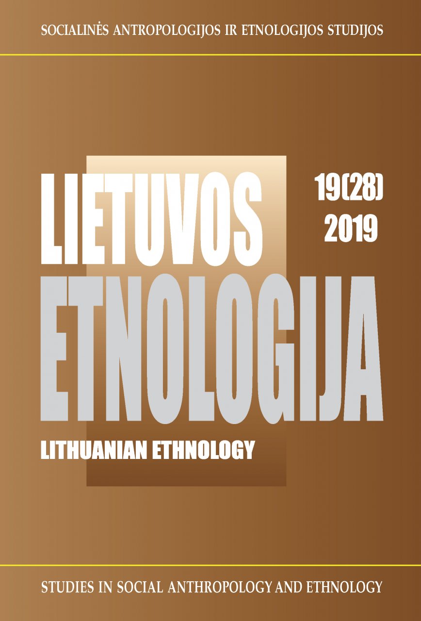Lietuvos etnologija 19 (28) 2019