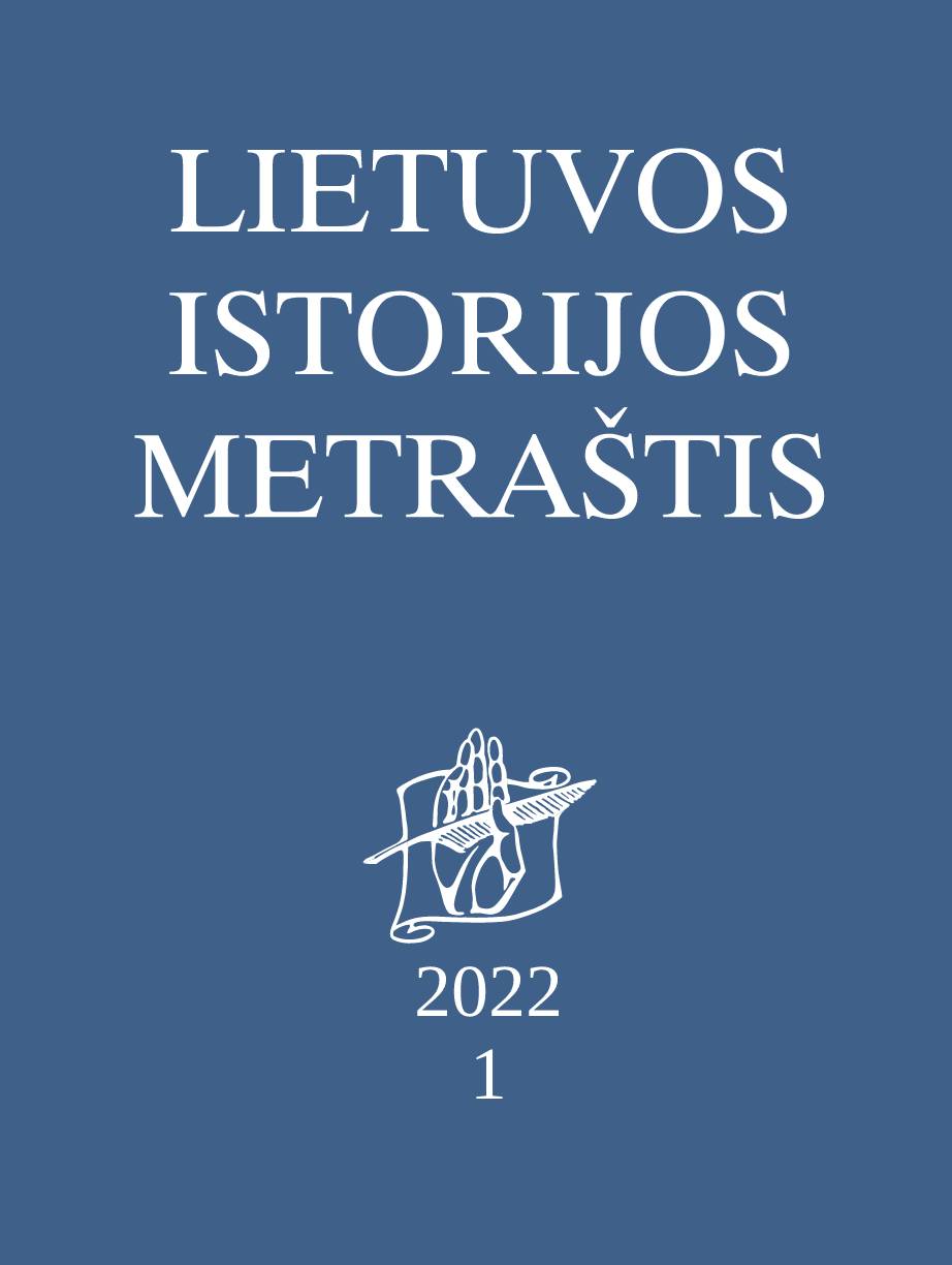 Lietuvos istorijos metraštis 2022 metai 1